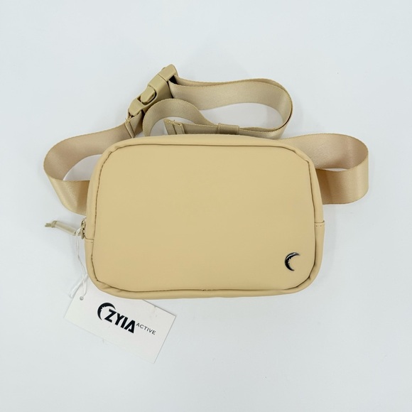 Zyia Bag Crisp Khaki Crossbody Belt Bag - Picture 12 of 12